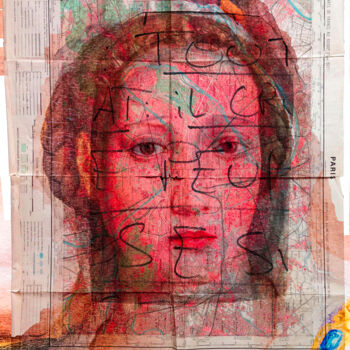 Arts numériques intitulée "À Relever b 2022" par Eva Bergera, Œuvre d'art originale, Photographie manipulée Monté sur Alumin…