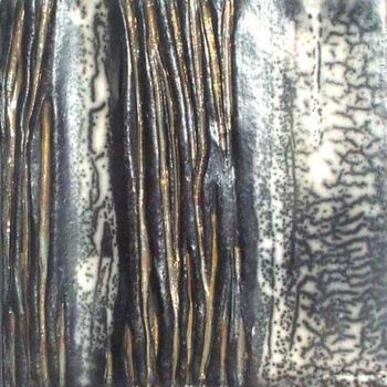 Sculpture titled "fossile-1.jpg" by Eva Hodinova, Original Artwork, Ceramics