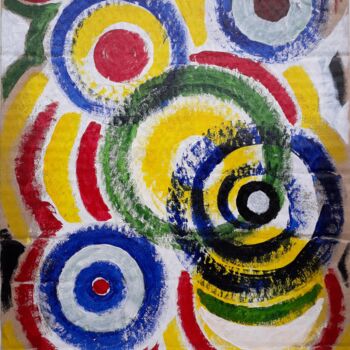 Pintura intitulada "Colors" por Eva Kuzey, Obras de arte originais, Acrílico