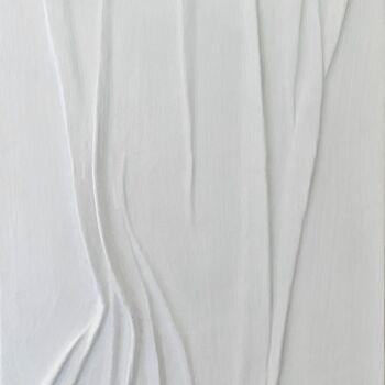 Malerei mit dem Titel "Crumpled bed" von Eva Min, Original-Kunstwerk, Acryl