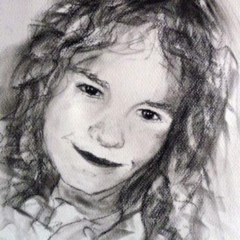 Tekening getiteld "Candice" door Eva, Origineel Kunstwerk