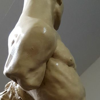 Sculptuur getiteld "Océan" door Eva Czaplicki, Origineel Kunstwerk, Klei