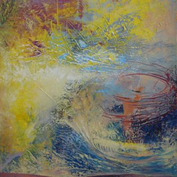Malerei mit dem Titel ""THE VIEW OF DUNES"" von Evaldas Semetulskis, Original-Kunstwerk, Öl