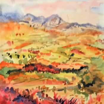 Painting titled "dsc01661.jpg" by Evelyne Monier, Original Artwork, Watercolor