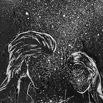 Pittura intitolato "The universe's insi…" da Evan Chastagner, Opera d'arte originale, Acrilico