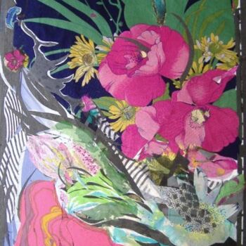 Painting titled "Wild blossoms" by Eve B'Ay, Original Artwork