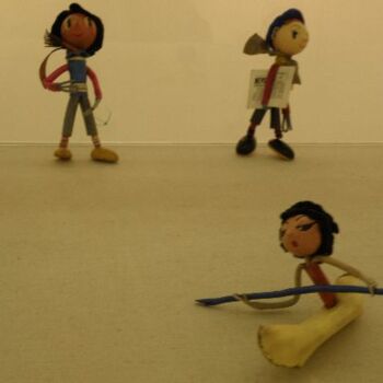 摄影 标题为“Character figurines…” 由Eve B'Ay, 原创艺术品