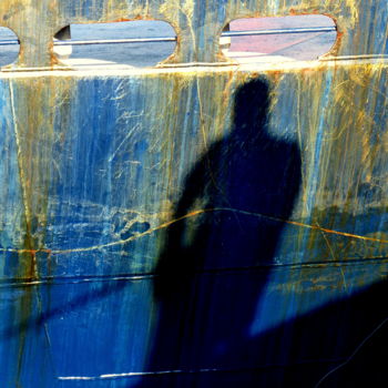 Photographie intitulée "Rêveur in blue.jpg" par Eve Cloarec, Œuvre d'art originale, Photographie numérique