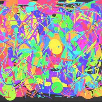 "Opus 2" başlıklı Dijital Sanat Eve Lambert tarafından, Orijinal sanat, 2D Dijital Çalışma