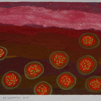 "Graines" başlıklı Tablo Eve Clair tarafından, Orijinal sanat, Zamklı boya