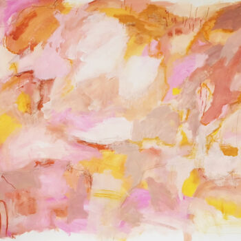 「My Sunset」というタイトルの絵画 Evelyn La Starzaによって, オリジナルのアートワーク, アクリル