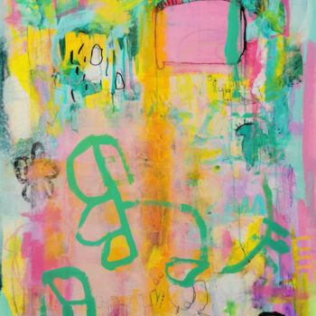 Schilderij getiteld "Beauty is in the ey…" door Evelyn La Starza, Origineel Kunstwerk, Acryl