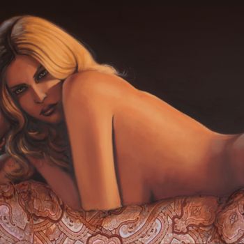 Pintura titulada "MELISA" por Evelyn Carell, Obra de arte original, Oleo