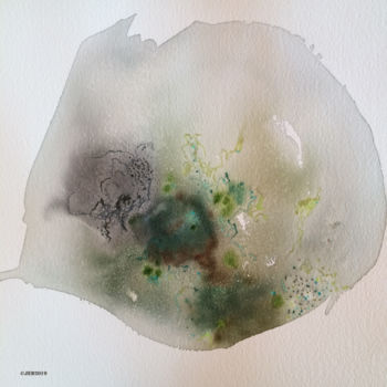 Peinture intitulée "Aquarelle 8" par Evelyne Joaüs, Œuvre d'art originale, Aquarelle