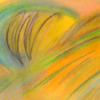 Malerei mit dem Titel "Colorama" von Evelyne Ketterlin, Original-Kunstwerk, Pastell