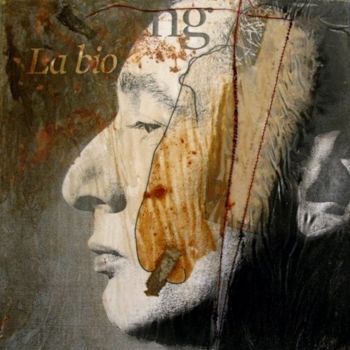 Pittura intitolato "BASHUNG X" da Evelyne Dominault, Opera d'arte originale, Olio