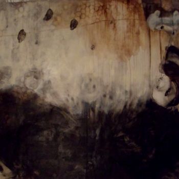 Malarstwo zatytułowany „turbulences” autorstwa Evelyne Dominault, Oryginalna praca, Olej