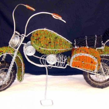 Artesanato intitulada "MOTOR BIKE" por Mayor, Obras de arte originais