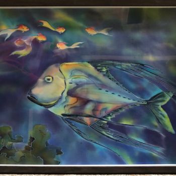 Painting titled "fish.jpg" by Evgenia Petrova, Original Artwork, Other