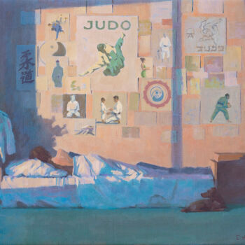 Картина под названием "И во сне и на яву" - Евгений Уткин, Подлинное произведение искусства, Масло