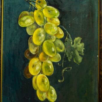 Pintura titulada "Bunch of grapes" por Evgeniya Zragevskaya, Obra de arte original, Oleo