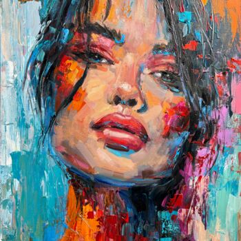 Pintura titulada "Vibrant Solitude" por Evgeny Potapkin, Obra de arte original, Acrílico Montado en Bastidor de camilla de m…