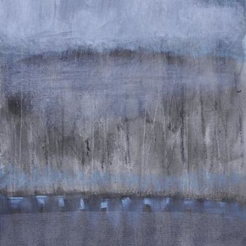 Peinture intitulée "Brouillard 1" par Ewa Held, Œuvre d'art originale, Huile