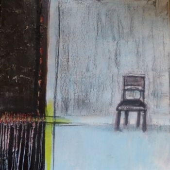 Peinture intitulée "chaise 3" par Ewa Held, Œuvre d'art originale, Acrylique