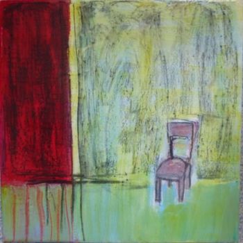 Painting titled "chaise 4" by Ewa Held, Original Artwork, Acrylic