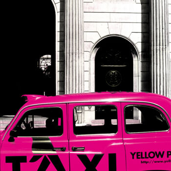 Fotografie mit dem Titel "London taxi #7" von Exors, Original-Kunstwerk, Analog Fotografie