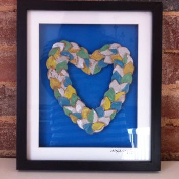 Artcraft titled "Laurel Heart" by Helene Dillistone-Miller, Original Artwork