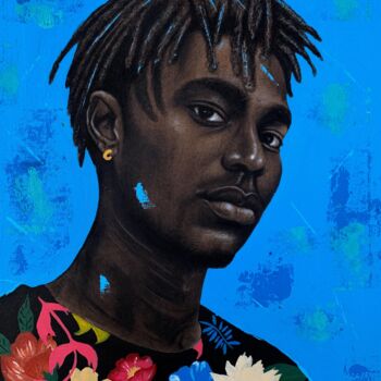 Картина под названием "I’m Different" - Eyitayo Alagbe, Подлинное произведение искусства, Акрил