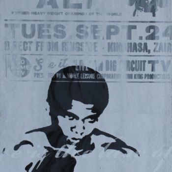 "Ali Grey" başlıklı Baskıresim Florian Arendt tarafından, Orijinal sanat, Serigrafi