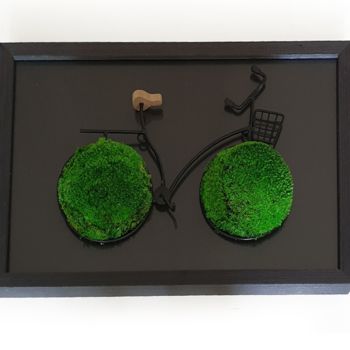 Design titled "Velo" by Faticoni, Original Artwork, Collages Mounted on Metal