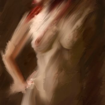 Peinture intitulée "nue-venise.jpg" par F2mc, Œuvre d'art originale