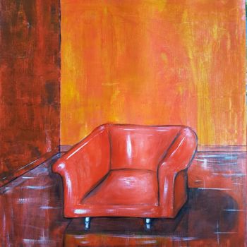Painting titled "Chaise musicale" by Ital'A, Original Artwork, Acrylic
