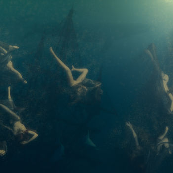 Φωτογραφία με τίτλο "Fall of the Oceanids" από Fab Le Blanc, Αυθεντικά έργα τέχνης, Φωτογραφία Μοντάζ