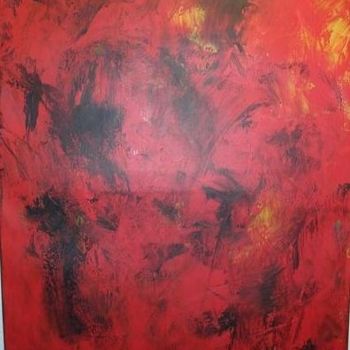 Pintura intitulada "Explosion" por Fabien Serio, Obras de arte originais
