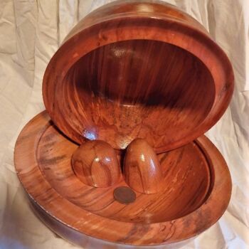 Design intitulée "Bowl of plenty" par Faber Artisan, Œuvre d'art originale, Art de la table
