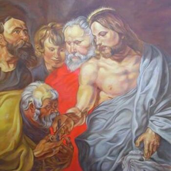 Painting titled "paul peter rubens.…" by Fabian Guerrero, Original Artwork