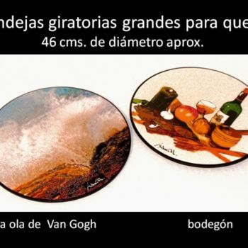 Digital Arts με τίτλο "bandejas giratorias…" από Fabiana Flores Prieto, Αυθεντικά έργα τέχνης