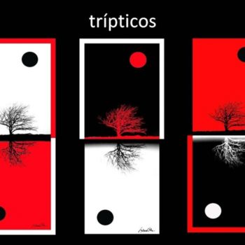 数字艺术 标题为“trípticos” 由Fabiana Flores Prieto, 原创艺术品