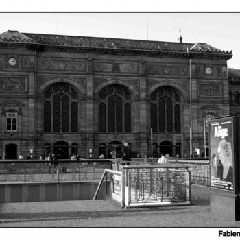 Photography titled "La gare" by Fabien Cimetière, Original Artwork