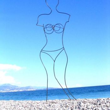 Sculpture intitulée "Venus de visu" par Fabien Manni, Œuvre d'art originale