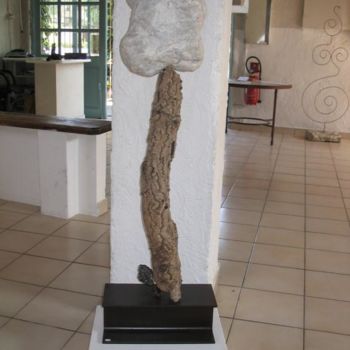 Escultura intitulada "Symbiose" por Fabien Manni, Obras de arte originais