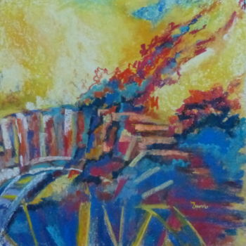 Pittura intitolato "la-pétillante.jpg" da Munro, Opera d'arte originale, Pastello