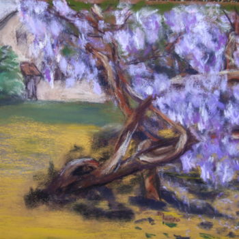 Malerei mit dem Titel "couleurs et parfum" von Munro, Original-Kunstwerk