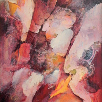 Peinture intitulée "(tableau sans titre)" par Fabienne Quinsac, Œuvre d'art originale, Acrylique