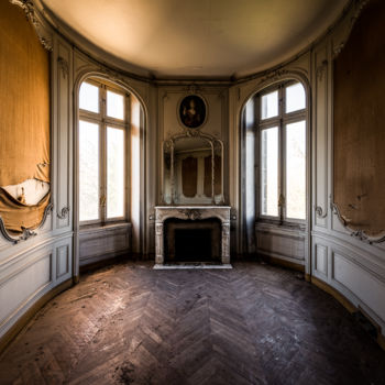 Photographie intitulée "Chambre dans un châ…" par Fabien Sans, Œuvre d'art originale, Photographie numérique