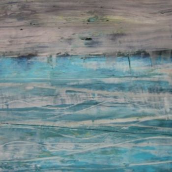 Pittura intitolato "mare del nord" da Fabiola Tantanini, Opera d'arte originale